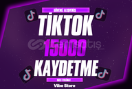 ⭐Tiktok 15.000 Kaydetme⭐