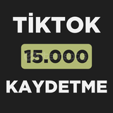 TikTok 15.000 Kaydetme