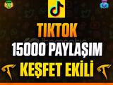 Tiktok 15000 Paylaşım