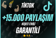 ⚡️Tiktok 15.000 Paylaşım Garanti / Sorunsuz