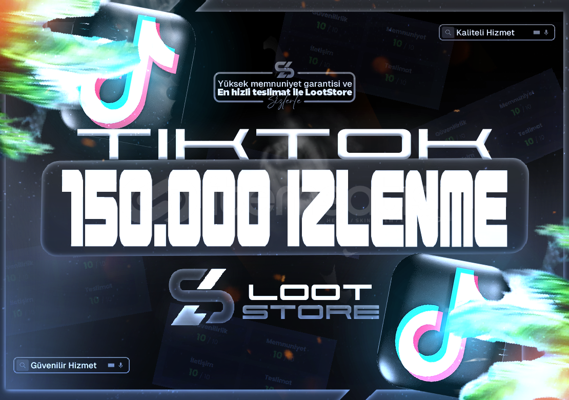⭐️TİKTOK 150.000 İZLENME+GARANTİ✅⭐️ ⭐️TİKTOK 150.000 İZLENME+GARANTİ✅⭐️