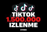 ⭐Tiktok +1.500.000 İzlenme⭐