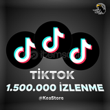 Tiktok 1.500.000 İzlenme K&S