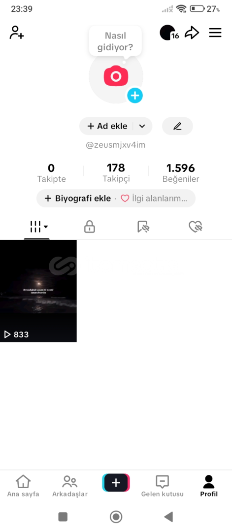 TİKTOK 178 TAKİPÇİLİ LİVE STUDİO AÇIK HESAP  TİKTOK 178 TAKİPÇİLİ LİVE STUDİO AÇIK HESAP