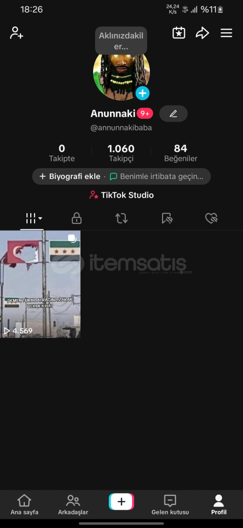 TİKTOK 1K HESAP TİKTOK 1K HESAP