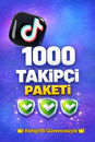 ???????? TikTok 1K Takipçi Paketi | Keşfete Güç Kat!