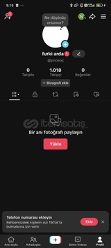TİKTOK 1K UCUZA HESAP