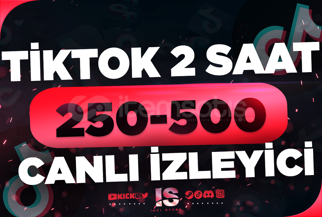 ⭐Tiktok 2 Saat 250-500 Canlı İzleyici - KEŞFET⭐ ⭐Tiktok 2 Saat 250-500 Canlı İzleyici - KEŞFET⭐