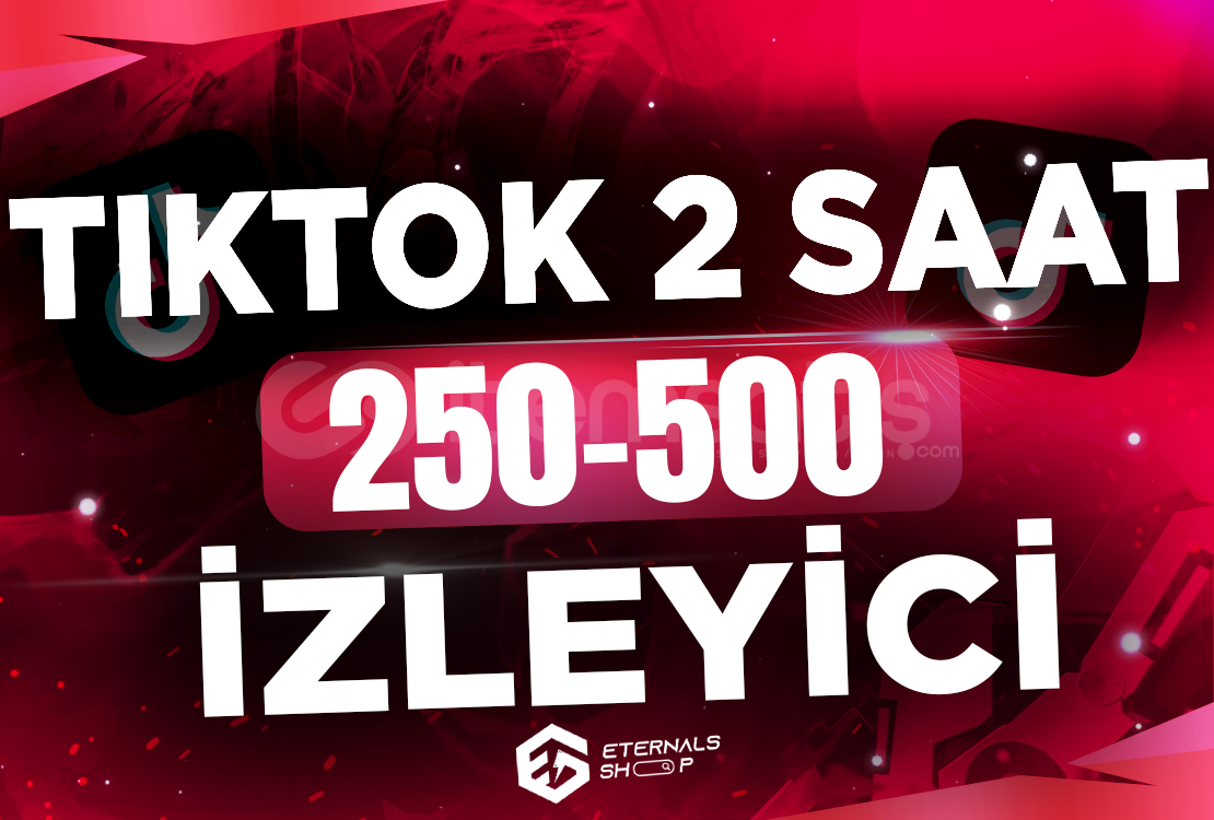 Tiktok 2 Saat 250-500 Canlı İzleyici - KEŞFET Tiktok 2 Saat 250-500 Canlı İzleyici - KEŞFET