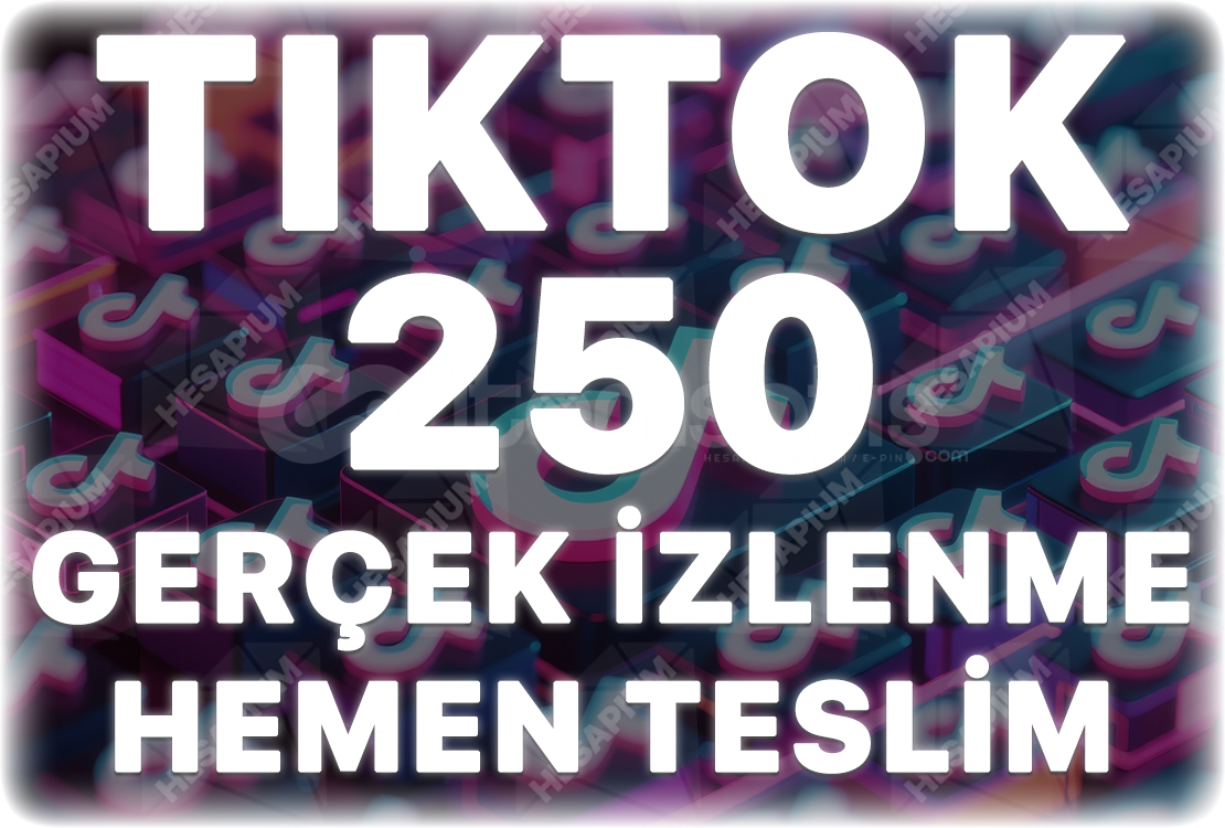 TikTok 250 Gerçek İzlenme - Keşfet Etkili TikTok 250 Gerçek İzlenme - Keşfet Etkili