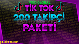 ✨TİKTOK 200 GLOBAL TAKİPÇİ KEŞFET ETKİLİ✨