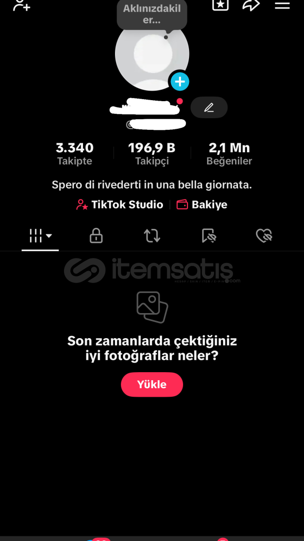 Tiktok 200 k Kadın hesabı Kesfet acık Tiktok 200 k Kadın hesabı Kesfet acık