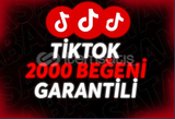 TikTok 2000 Beğeni | 