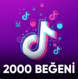 ⭐TikTok 2.000 Beğeni⭐