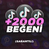 ⭐️TikTok 2000 beğeni⭐️