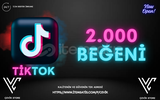 ⭐Tiktok 2000 Beğeni⭐