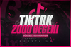 ⭐️Tiktok 2000 Beğeni⚡Etkili-Garanti