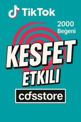 ⭐️☘️Tiktok 2000 Beğeni❤️Garanti & Sorunsuz❤️