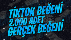 ⭐ TİKTOK 2000 BEĞENİ + GARANTİ [SORUNSUZ] ⭐