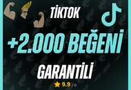 ⚡️Tiktok 2000 Beğeni Garanti / Sorunsuz