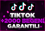 Tiktok 2000 Beğeni hizli