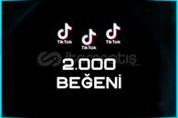 TikTok 2.000 Beğeni - ⚡️KEŞFET ETKİLİ⚡️