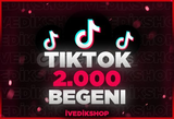 ✨TİKTOK 2000 GERÇEK BEĞENİ ✨