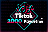 ⭐️Tiktok 2000 Gerçek Kaydetme | Garanti