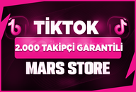 TİKTOK 2.000 TAKİPÇİ 365 GÜN GARANTİLİ