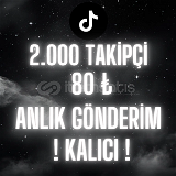 TİKTOK 2.000 TAKİPÇİ / GARANTİLİ!