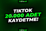 ⭐TikTok 20.000 Adet Kaydetme!