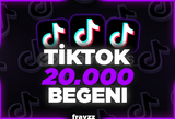 ⭐Tiktok +20.000 Beğeni⭐