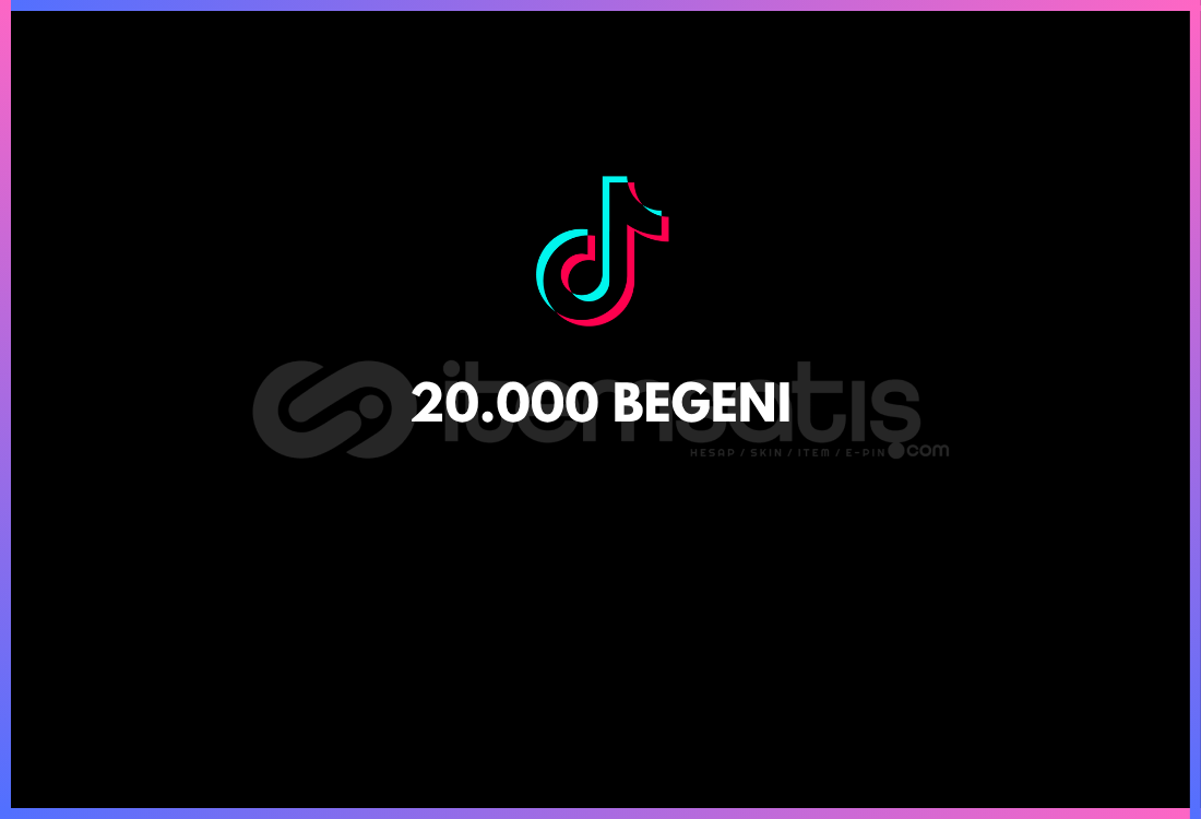 TIKTOK 20.000 BEGENI TIKTOK 20.000 BEGENI