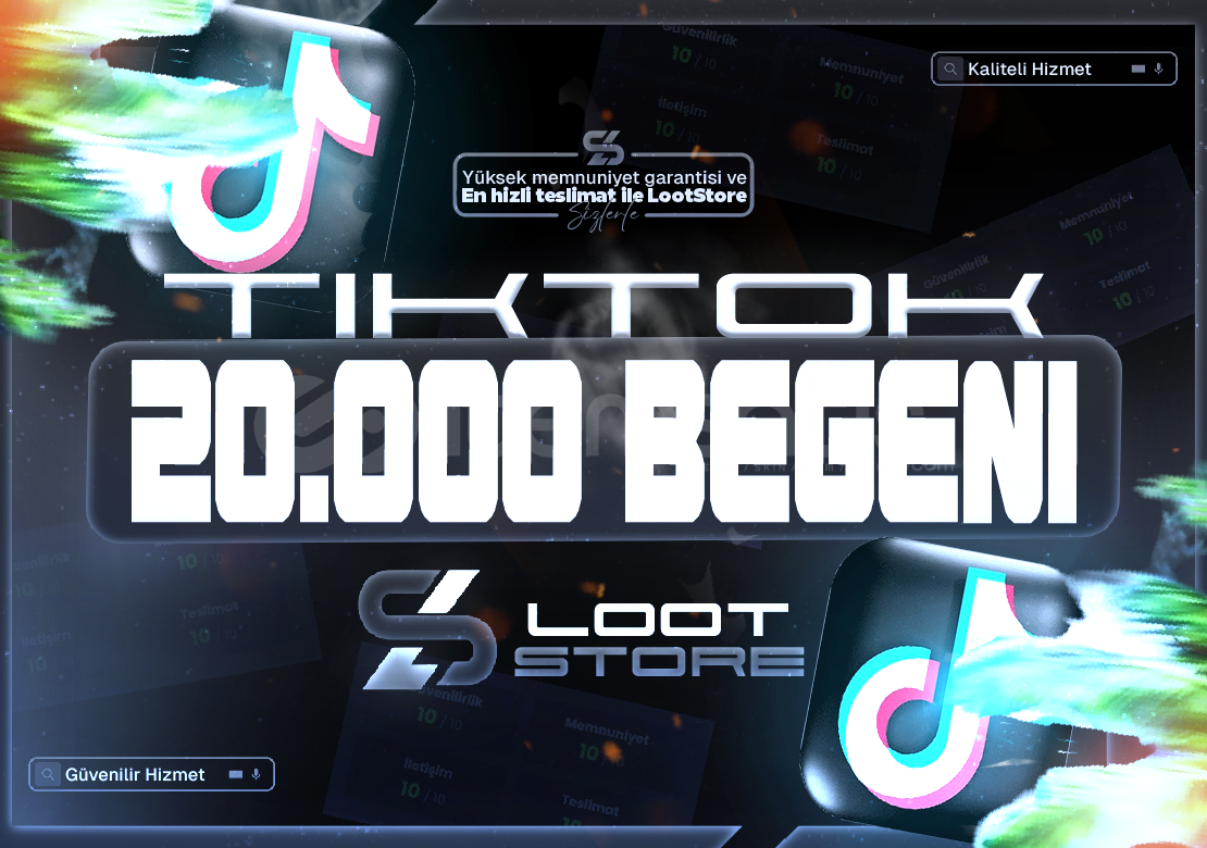 ⭐️TİKTOK 20.000 BEĞENİ+GARANTİ✅⭐️ ⭐️TİKTOK 20.000 BEĞENİ+GARANTİ✅⭐️