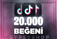 ⭐Tiktok 20.000 Beğeni (Garanti+Destek)