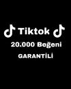 TikTok 20.000 Beğeni Garantili - Keşfet Etkili 