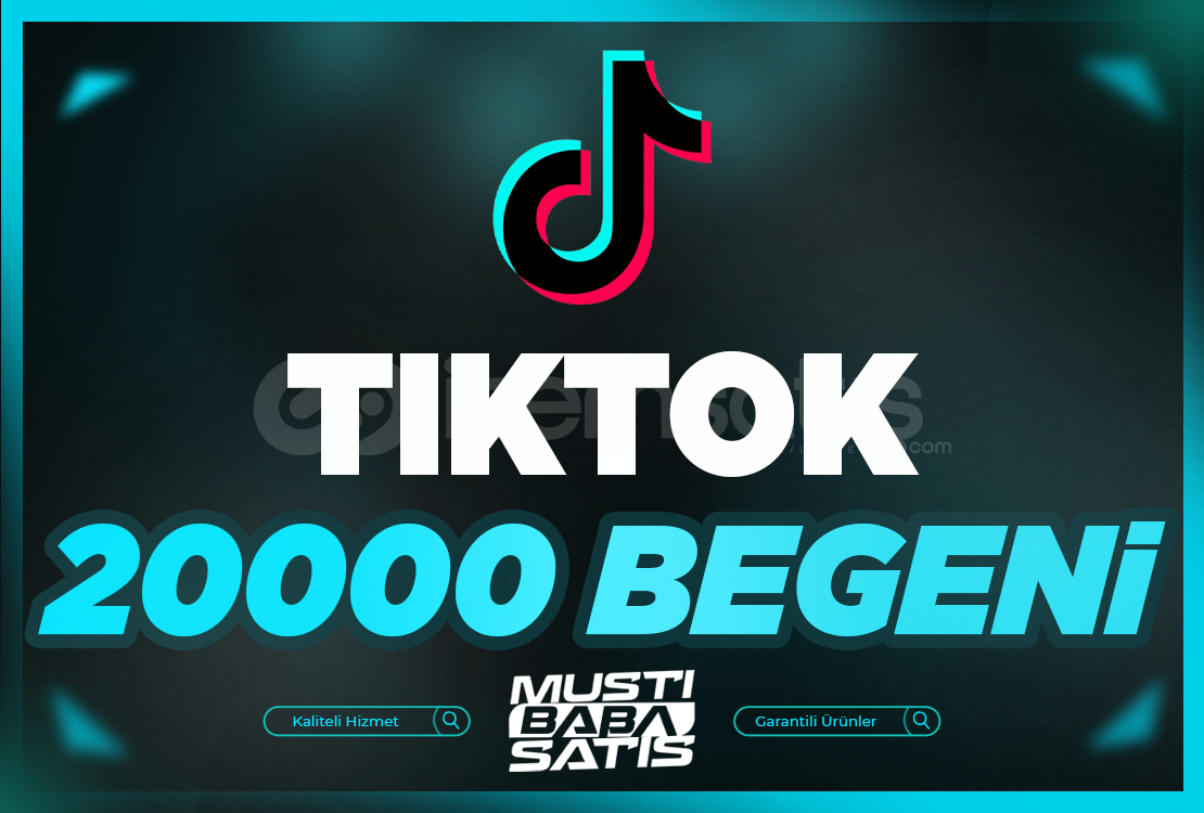 ⭐TikTok 20000 Gerçek Beğeni ⭐TikTok 20000 Gerçek Beğeni