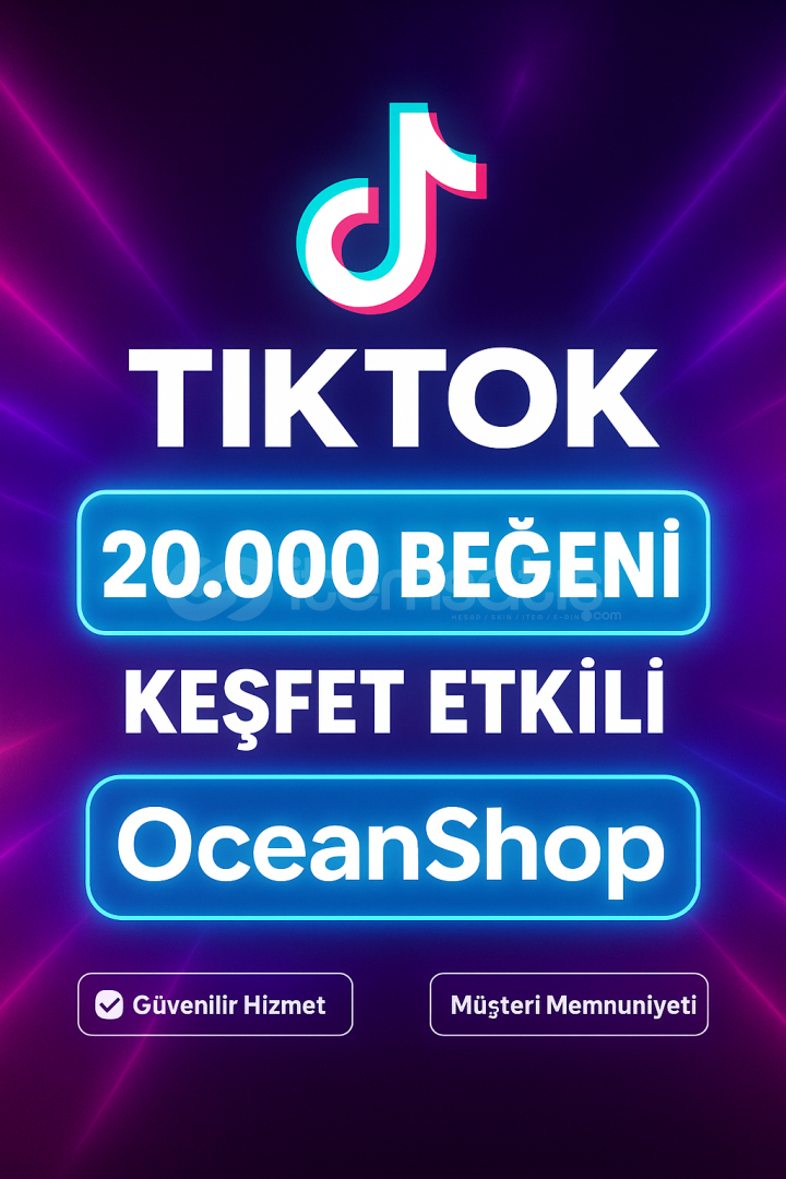 ⭐TİKTOK 20.000 GERÇEK BEĞENİ ✨KEŞFET ETKİLİ ✨ ⭐TİKTOK 20.000 GERÇEK BEĞENİ ✨KEŞFET ETKİLİ ✨