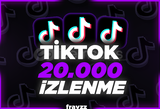 ⭐Tiktok +20.000 İzlenme⭐