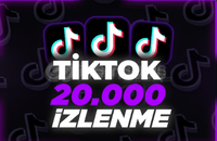 ⭐Tiktok +20.000 İzlenme⭐
