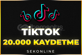 ⭐| TİKTOK +20.000 Kaydetme | ⭐