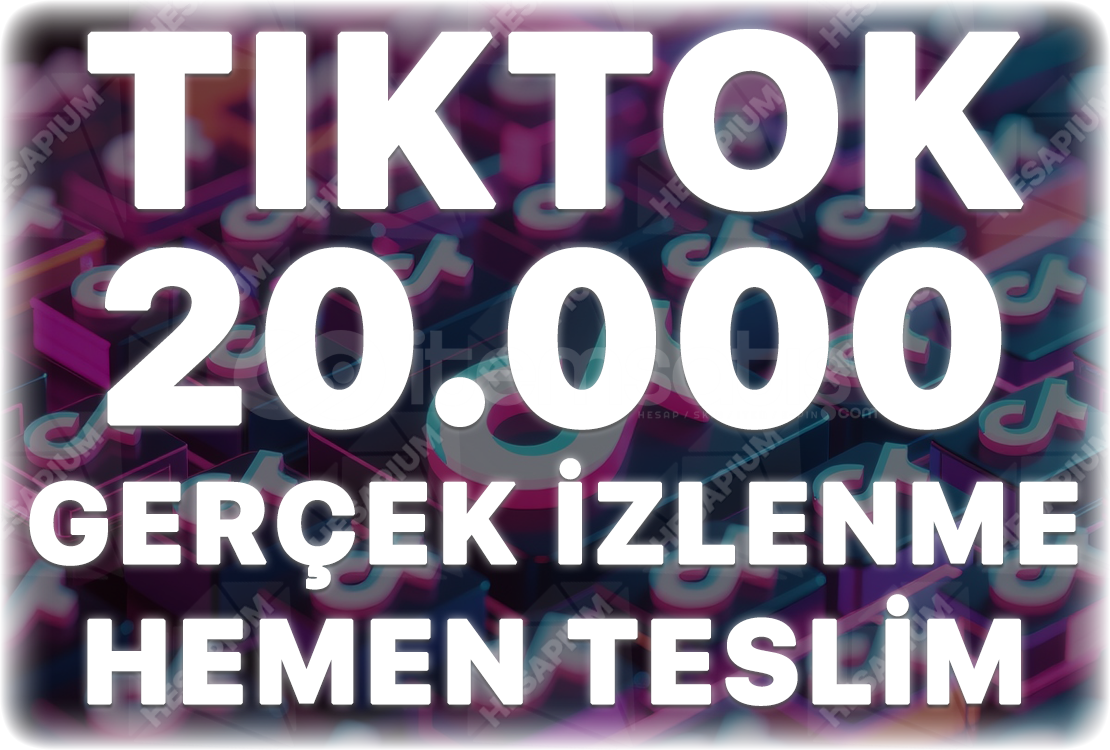 TikTok 20.000 Organik İzlenme - Keşfet Etkili TikTok 20.000 Organik İzlenme - Keşfet Etkili