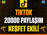 Tiktok 20000 Paylaşım