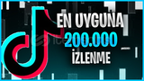 TİKTOK 200000 İZLENME