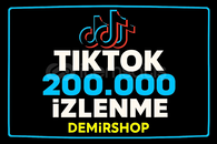 ⭐TİKTOK 200.000 İZLENME - ANINDA TESLİM ⭐