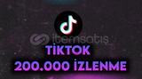 Tiktok 200.000 İzlenme - Garantili