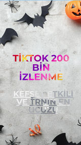 TikTok 200.000 İzlenme - Keşfet Etkili