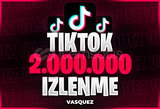 ⭐Tiktok +2.000.000 İzlenme⭐