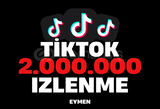 ⭐Tiktok +2.000.000 İzlenme⭐