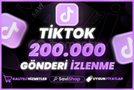 TİKTOK 200BİN İZLENME+GARANTİ+HIZLI